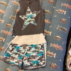 Justice Active Wear Set, Size 16